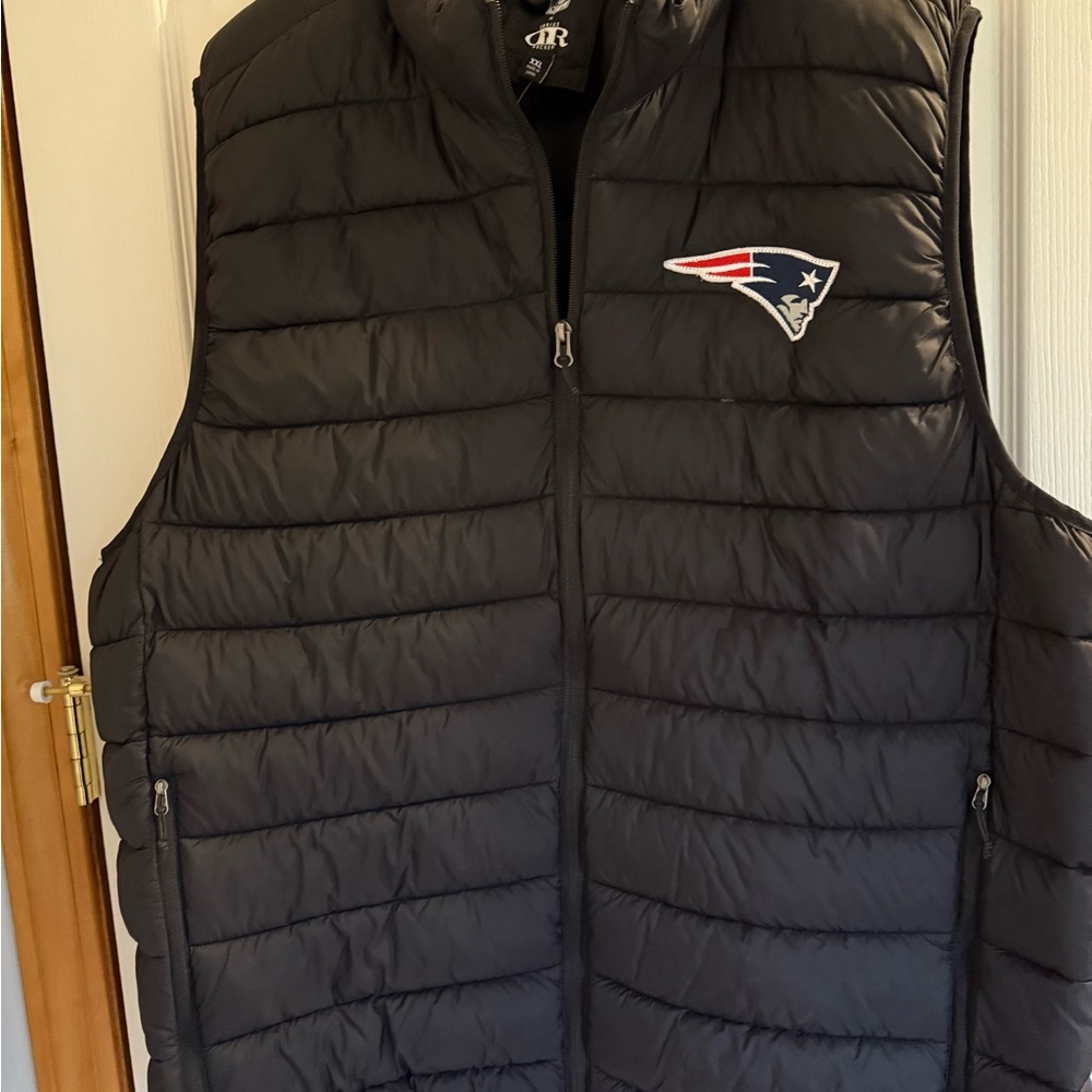 NFL Black Quilted Vest
